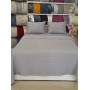 ETEHOMETEX ÇİFT KİŞİLİK %100 PAMUK HAVUZLU PİKE TAKIMI GRİ 8696474232075
